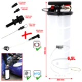 Vakuum Absaugpumpe 6,5 Liter mit 5 Sonden