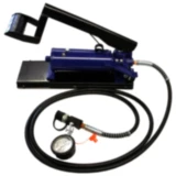 Hydraulische Fußpumpe 700BAR mit 3M Schlauch