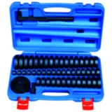 Druckstücksatz 51-teilig zum Ein-/Auspressen von Lagern