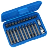Torx Bit Satz mit Bohrung 23-teilig T10-T70 für: BMW, KTM