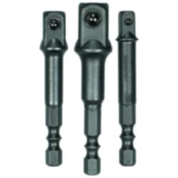 Adaptersatz 3-teilig für Bohrmaschinen und Akkuschrauber