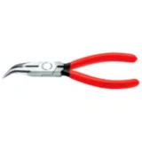Knipex Flachrundzange gebogen 160 mm mit Kunststoffgriffen