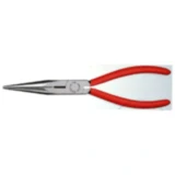 Knipex Flachrundzange gerade 200 mm mit Schneide und Kunststoffgriffen