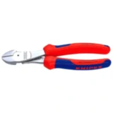 Knipex Seitenschneider Kraft 200 verchromt 2K Griff