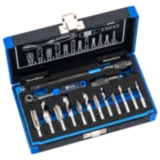 Spiral- und Gewindebohrer-Bit-Satz 16-teilig 1/4 Zoll 6-Kant