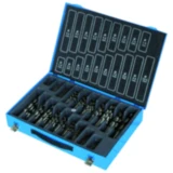 Spiralbohrersatz 170-teilig HSS 1.0-10.0 mm geschliffen für Metall