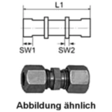 ERMETO-VERSCHRAUBUNG G 18 Platte für Motorräder