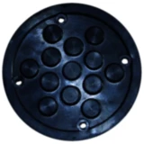 Gummiauflage SLIFT 150 mm 4-Loch für Motorräder