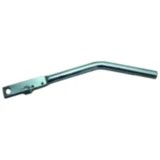 Klinkenhebel Nussbaum für Sicherheitsklinke