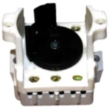 Schlüsselschaltereinsatz Nussbaum für Motorräder