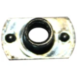 Anschweißmutter M6 für Gummiauflage Nussbaum