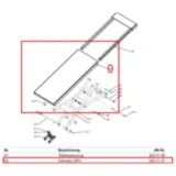 JMP Fahrbahn für 4-Säulenbühne FOX 5500 AMS