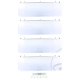 Fußabweisersatz mit Leiste 500X173 für AUTOP