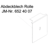 Abdeckblech Rolle für: JMP Fox 4000 H