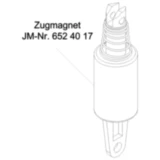 Zugmagnet zur Klinkensteuerung für JMP Fox 4000 H