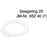 Seegerring für JMP Fox 4000 H 6524021