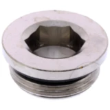 Blindstopfen G 1" aus Messing