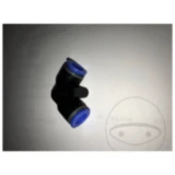 Winkel-Steckverbinder 6 mm für PA-Rohr