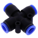 X-Steckverbinder 8 mm für PA Rohr von Riegler