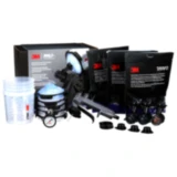 Lackierpistole HVLP Set mit Fließbecher