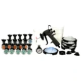 Lackierpistole HVLP Kit für Fließbecher