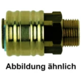 Kupplung A mit Außengewinde 1/8 für Motorräder