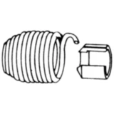 Sicherheitshaltefeder für Pneutec Meißelhammer