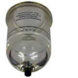 Ersatzglas für Filter DN 20 mit Handablass