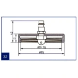 Anschlussdeckel Nr. 32 für Bremsenfüll- und Entlüftergeräte