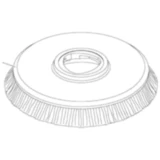 Schrubb-Bürste für Scheuersaugmaschinen 343E/B und SC401E/B