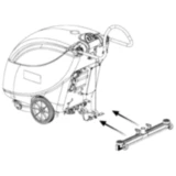 Kompletter Saugfuß für Scrubtec 343 E/B