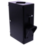 Verstellbox mit Bremse für Scheinwerfereinstellgeräte