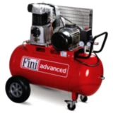 PORTABLER KOLBENKOMPRSSOR STUERMER FINI 510L/90L/10BAR