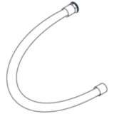 Flexibler Schlauch 1/2 Zoll für Kompressoren