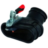 Abgastülle für runde und ovale Auspuffendrohre NW 100 Oval 210X100 mm