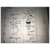 Buchse für Schnellwechselvorrichtung Monty MONTAGEKOPF 0024332