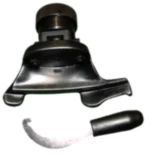 Schnellkupplung mit Kunststoffmontagekopf