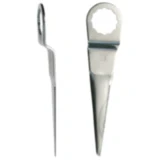 Messer Set Fein 125 - 2 Stück gebogen 70 mm für Citroen, Fiat