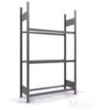 Reifenregal für Motorräder 3 Ebenen verzinkt