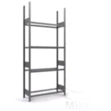 Reifenregal 4 Ebenen für sichere Lagerung