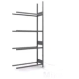 Reifenregal 4 Ebenen für einfache Lagerung