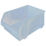 Sichtlagerkasten LK1 grau, stapelbar