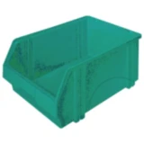 SICHTLAGERK LK1 Kunststoff-Sichtlagerkasten grün