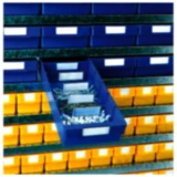 Trennwand für Kleinteilekästen 152 mm transparent