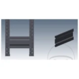 Spange 400 mm für Regalrahmen, geschraubt