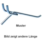 Lochblechhaken 160 mm für Motorräder