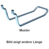 Schlaufenhaken 160 mm für Motorräder