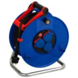 Kabeltrommel 40 M Gummi mit 3 Steckdosen für Baustellen