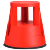 Rollhocker Step Kunststoff für Motorradzubehör rot