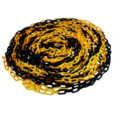 Kunststoffkette 25 Meter schwarz-gelb für Hochvolt-Fahrzeuge